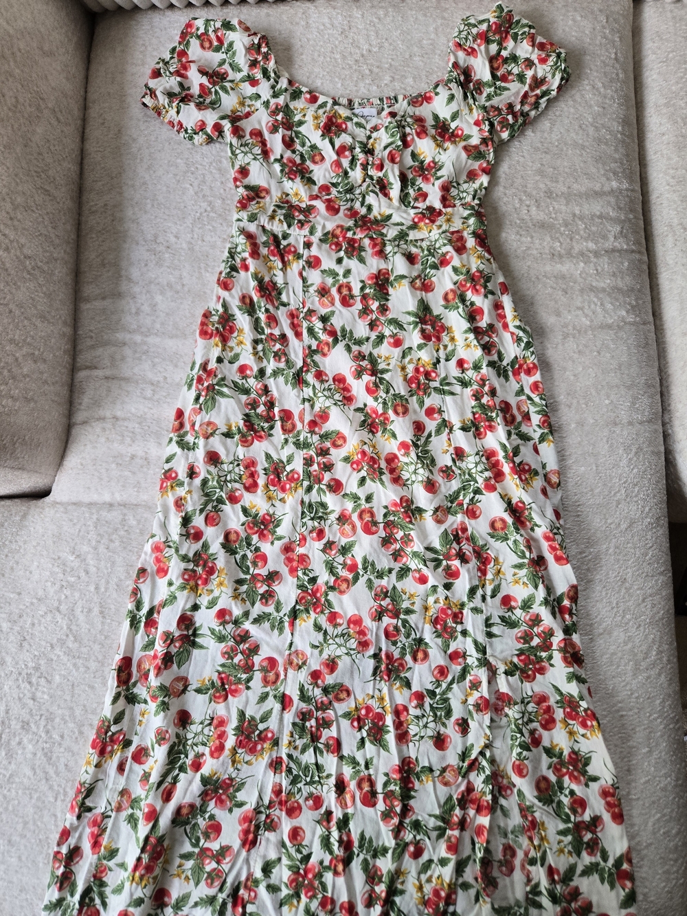Tomato Summer Maxi Dress